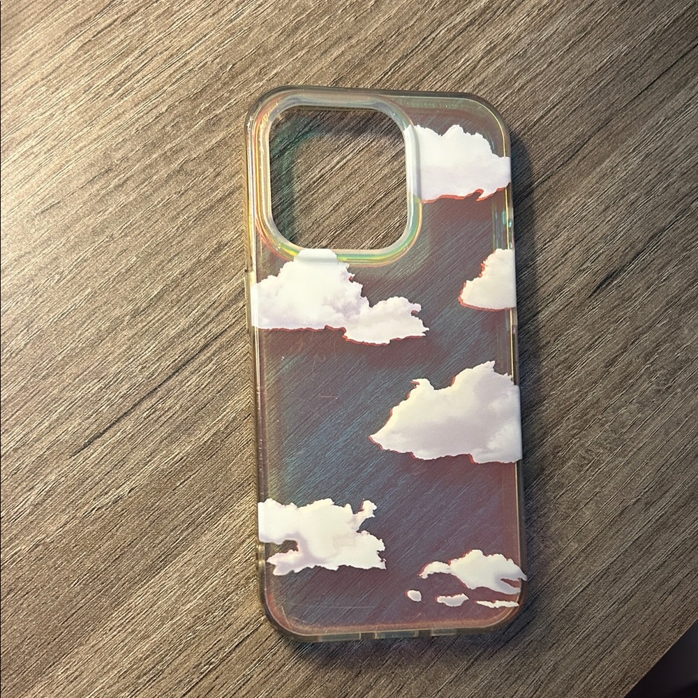 Iridescent Cloud Pattern Phone Case